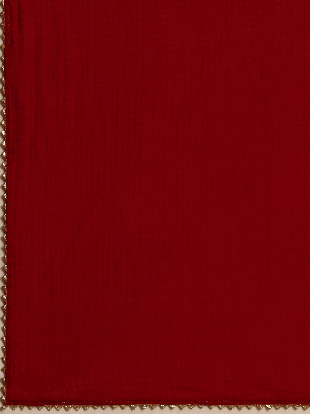 Red Printed Rayon Kalidar Kurta Set
